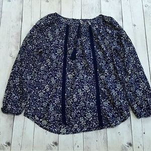 Chaps Medium Floral top